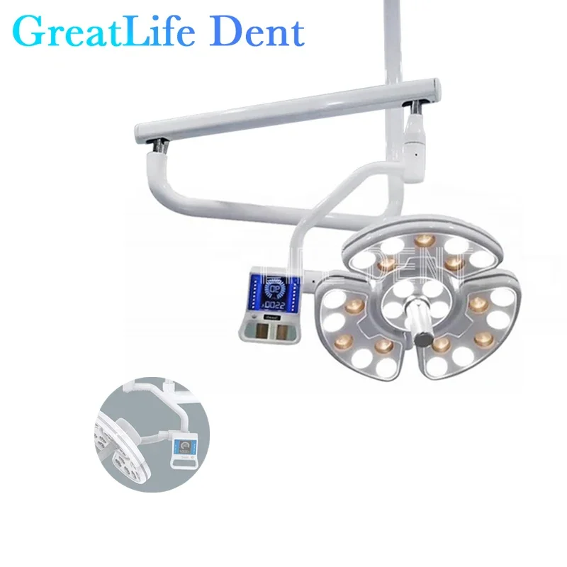 GreatLife Dental 26 diod led lampa ustna do operacji dentysty bezcieniowy sufit chirurgiczne światła Led lampa z ekranem dotykowym