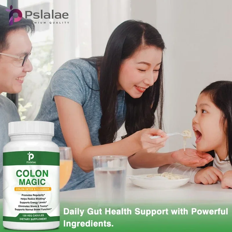 Colon Detox and Cleanse - Contains Psyllium Husk To Relieve Bloating and Constipation