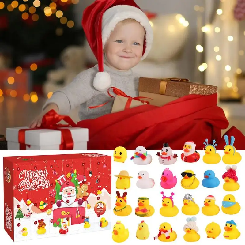 

Christmas Party Favors Rubber Ducks Assorted Rubber Ducks Shower Duck Kids Christmas Duckies 24X for Kids Party Favors Trick