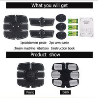 Loss Weight Hydrogel Kits EMS Muscle Stimulator Arm Abdomen Trainer Hip Muscle Stimulator Massager Fitness Abdominal Trainer