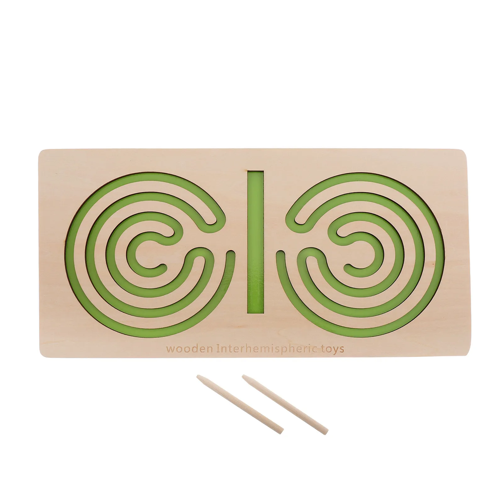 

Wooden Maze Puzzle Brain Teaser Kids Hand Eye Coordination Training Fine Motor Skills Early Education Montessori Maze Board Game