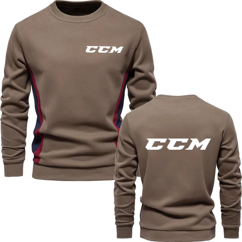 العلامة التجارية الرجال هوديي القطن الخالص CCM مطبوعة موضة عادية جديدة الرجال الربيع والخريف عالية الجودة الرجال البلوز البلوز #3