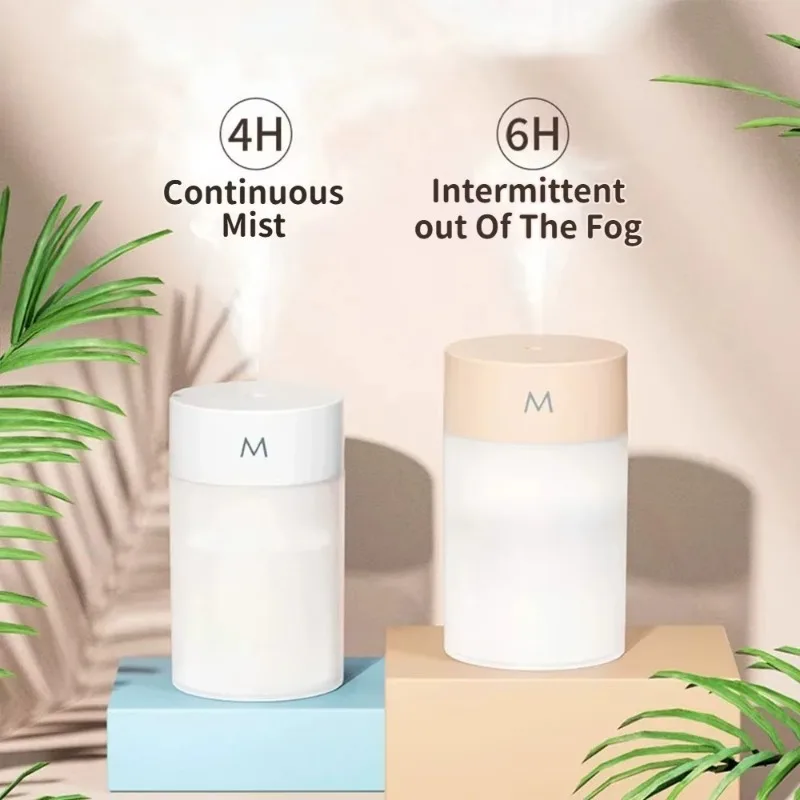 Household USB Humidifier Mini Silent Home Humidifier Car Portable Office Desktop Home Aromatherapy Colorful Humidifier