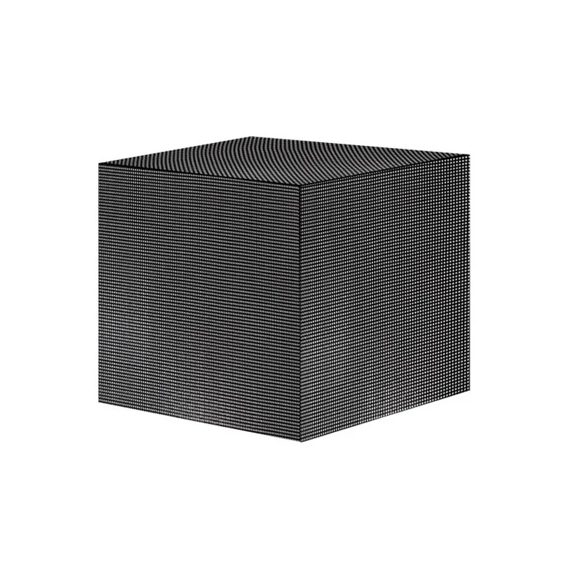 Outdoor full color led Rubik's Cube screen Door head waterproof Rubik's Cube led screen Outdoor indoor display vertical