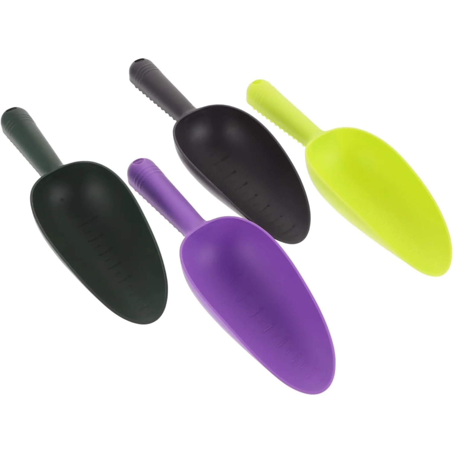 4pcs Plastic Soil Shovel Hand Trowel Garden Trowel Kid Garden Family Planting Scoop Toys