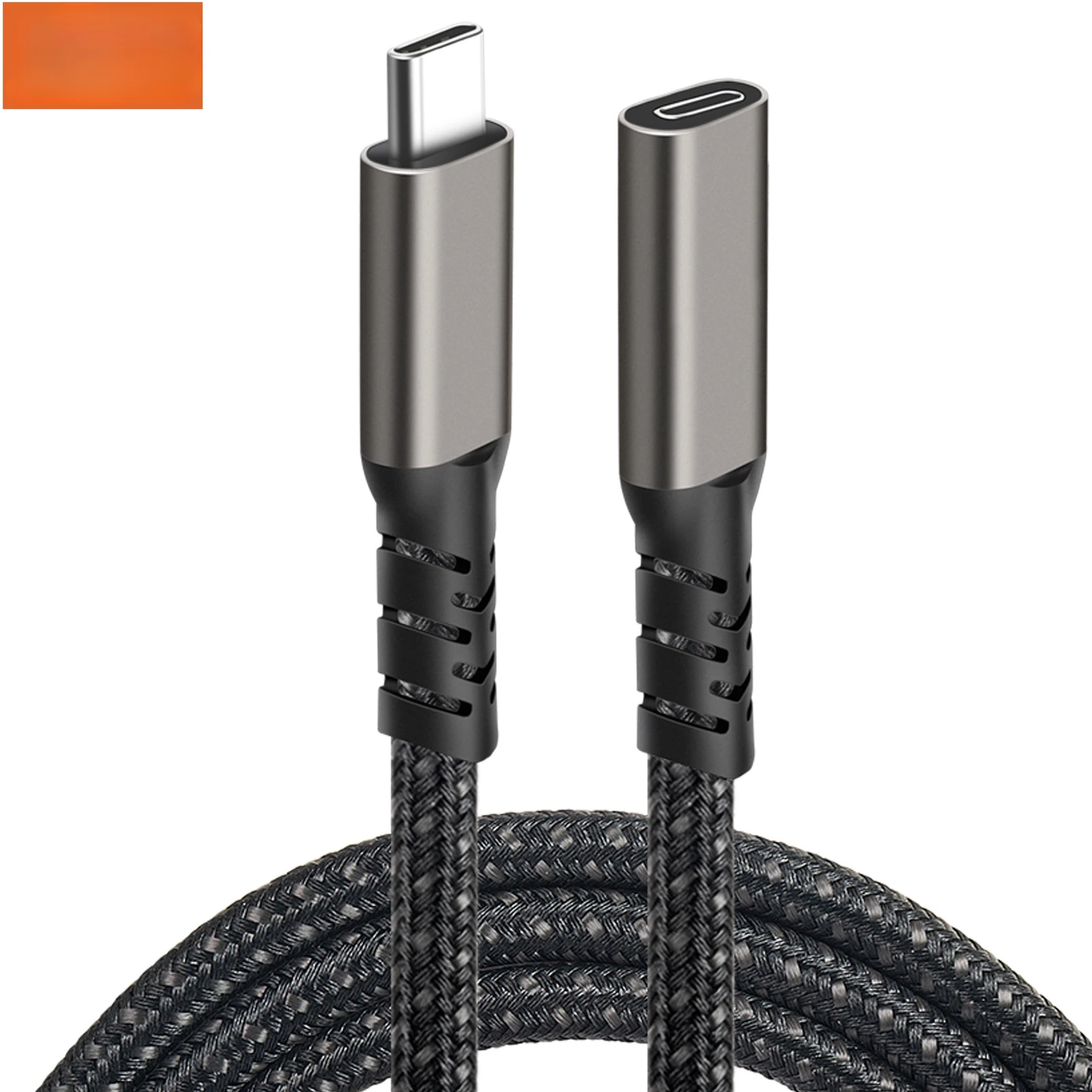 KLW USB Type-C extension cable 20Gbps revolving female 4k projection cable USB3.2 adapter cable 5A PD240W full function