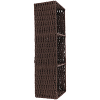Wicker Storage 45x14.5x11.5cm Woven Toy Basket Coffee Wear Resistant Paper Iron Home Office ganizer Desk Container