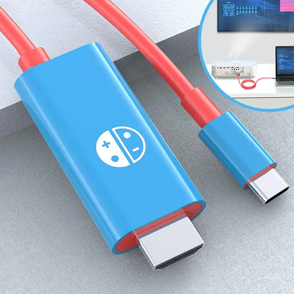 USB C to HDMI Adapter Cable for Nintendo 2 Type-C to HDMI Conversion Adapter Cable for SWITCH 2 Accessories TV Cable J8A0 - Image 6
