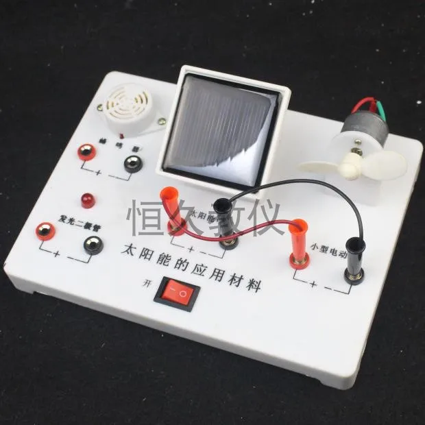 Imagem -03 - Materiais Aplicados da Energia Solar para o Ensino da Escola Primária a Energia Solar é Convertida no Experimento Popular da Ciência da Eletricidade