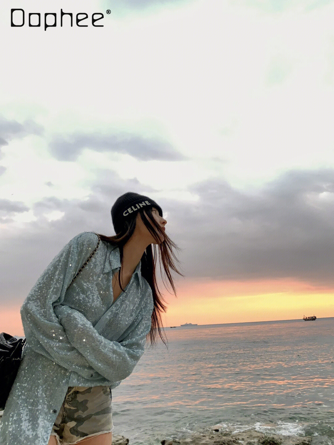 Chemise Slim Perlée à Paillettes pour Femme, Chemisier All Match, Mode Coréenne Ins, Tempérament CommPiedmont, Revers At, Printemps, Nouveau