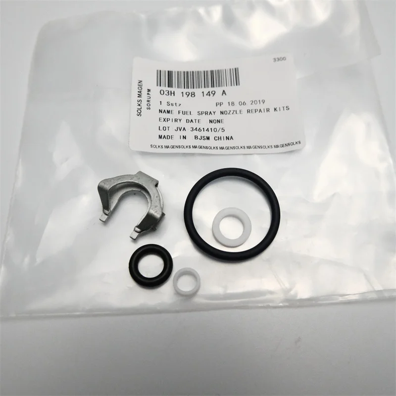 Apply to Audi Q7 Touareg  Cayenne 3.0 Displacement Fuel injection nozzle sealing ring Repair kit for fuel injection nozzle 03H 1