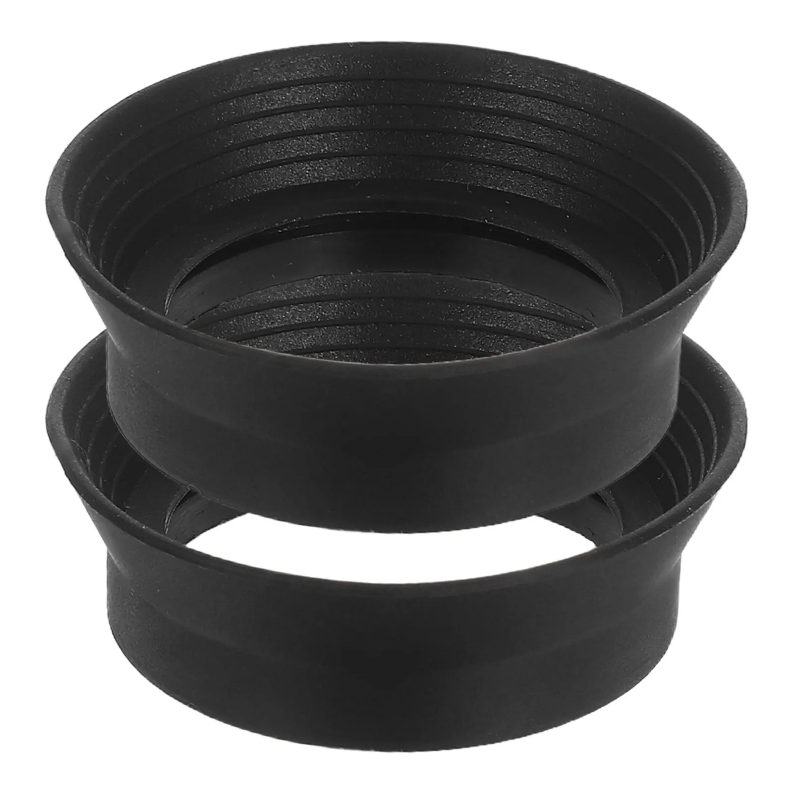 2Pcs Microscope Eyepiece Shield Rubber Eyepiece Guard for Stereo Telescope Enhanced Contrast Easy Install Scope Lens Protector