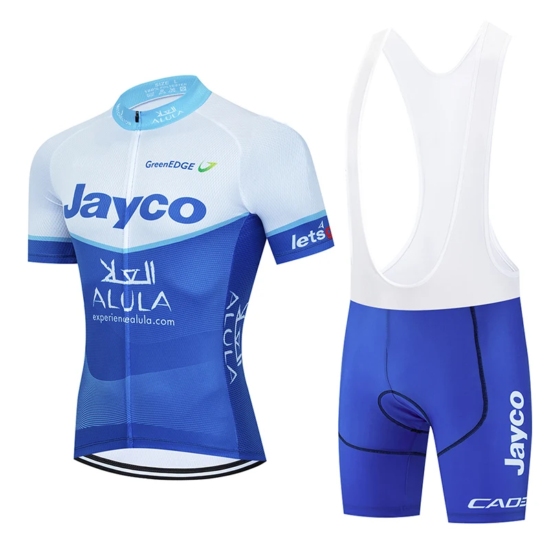 

2023 Team JAYCO Cycling Bib Set MTB Jersey Mountain Bike Clothing Ropa Ciclismo Bicycle Clothes Men's Short Maillot Culotte Suit