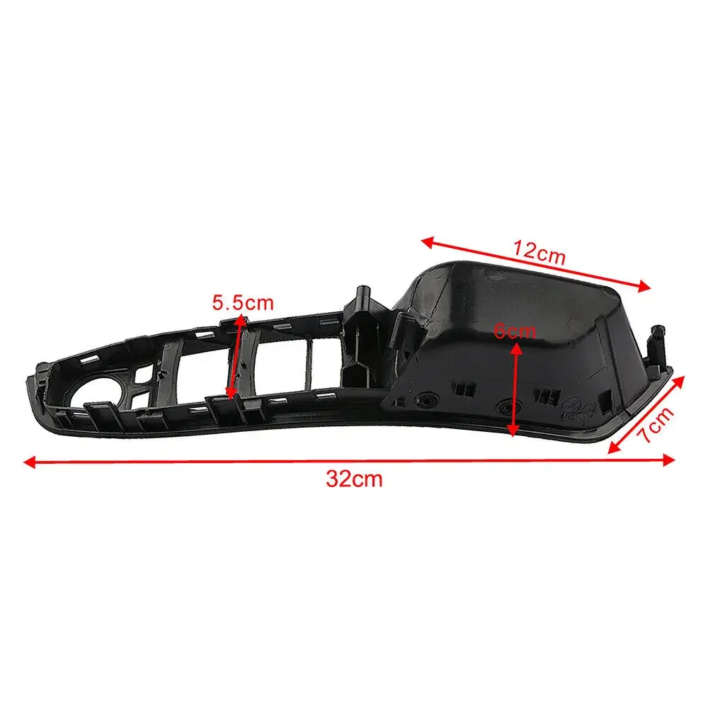 For BMW 5 series F10 F11 Left Hand Drive 2010-2016 LHD Quality Car Interior Inner Door Handle Panel Pull Trim Cover 51417225875