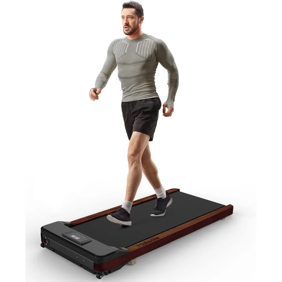 

Портативная прогулочная площадка с дистанционным управлениемДеревянная офисная беговая дорожка для домашнего и работы со светодиодным дисплеем под столом Беговая дорожка