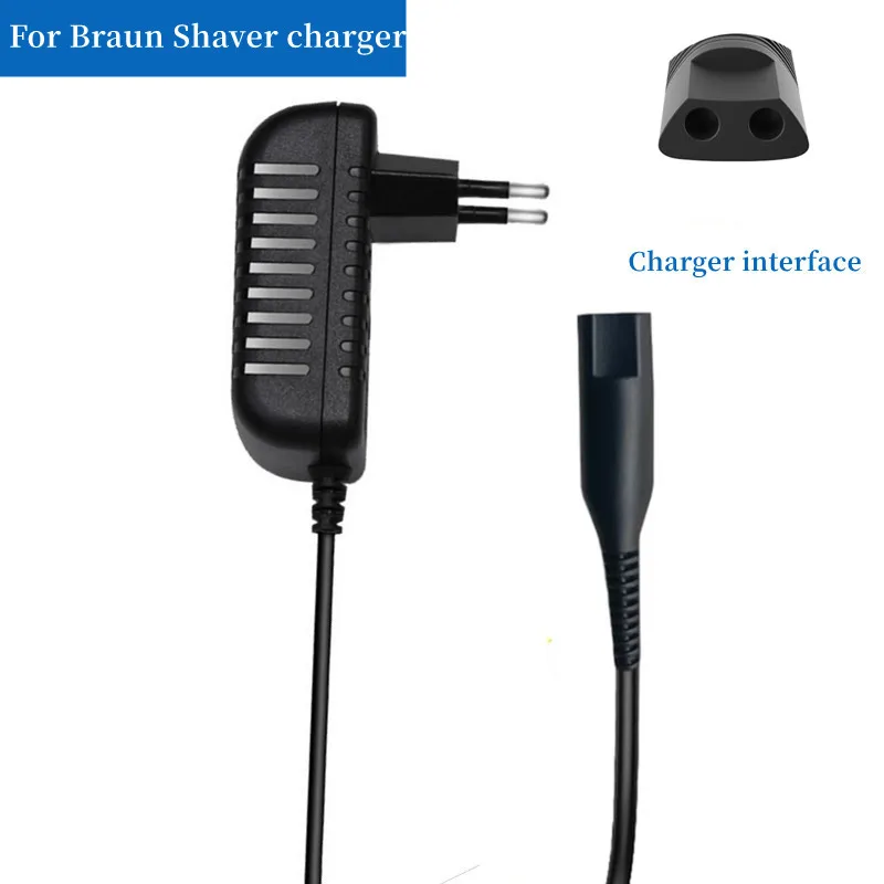 For Braun Shaver 12V 0.4A Wall Plug AC Power Adapter Charger Series 1 3 5 7 9 3731 3730 3020 5010 5517 3010S 5408 300S