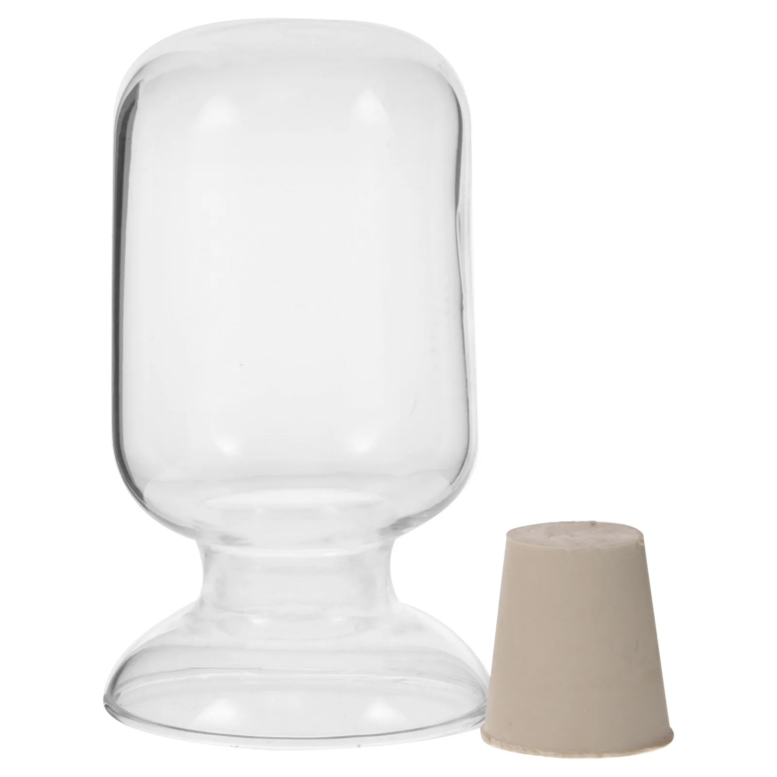

Seed Glass Bottle Stopper Sample Storage Empty Portable Glass Jar Laboratory Storage Bottle Reusable 125ml Empty Bottles