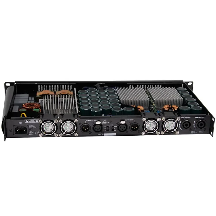 

Lihui 2-channel 2000 Watt 8 Ohm Class D 1u Professional Power Amplifier DJ Subwoofer Digital Power Amplifier