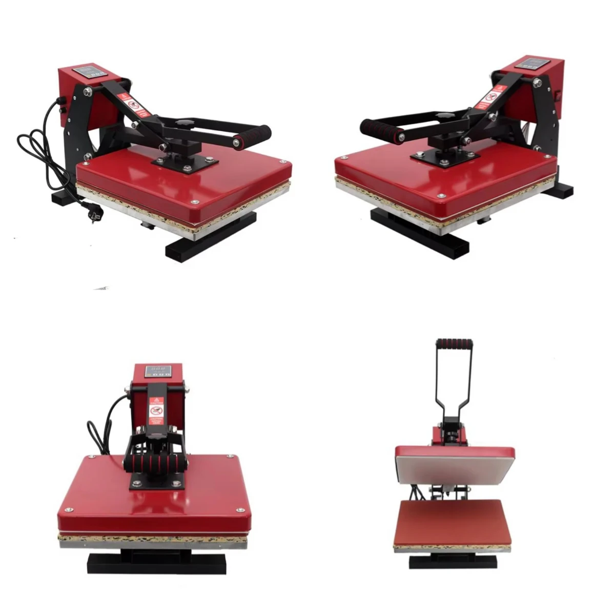 

WJW High Pressure Sublimation Printer Machine 38x38 Heat Press Machine Phone Case T-shirt Printing Machine Heat Press
