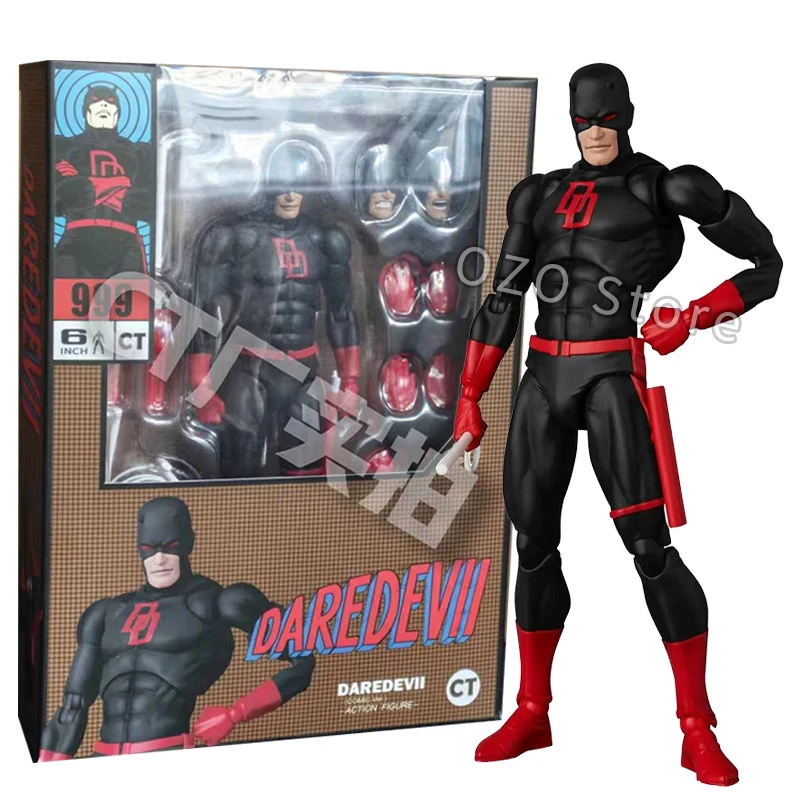 

New Ct Toys Daredevil Figure Mafex 223 Black Version SHF Anime Action Figure Figurine Statue Movable Model Customized Gifts Toys