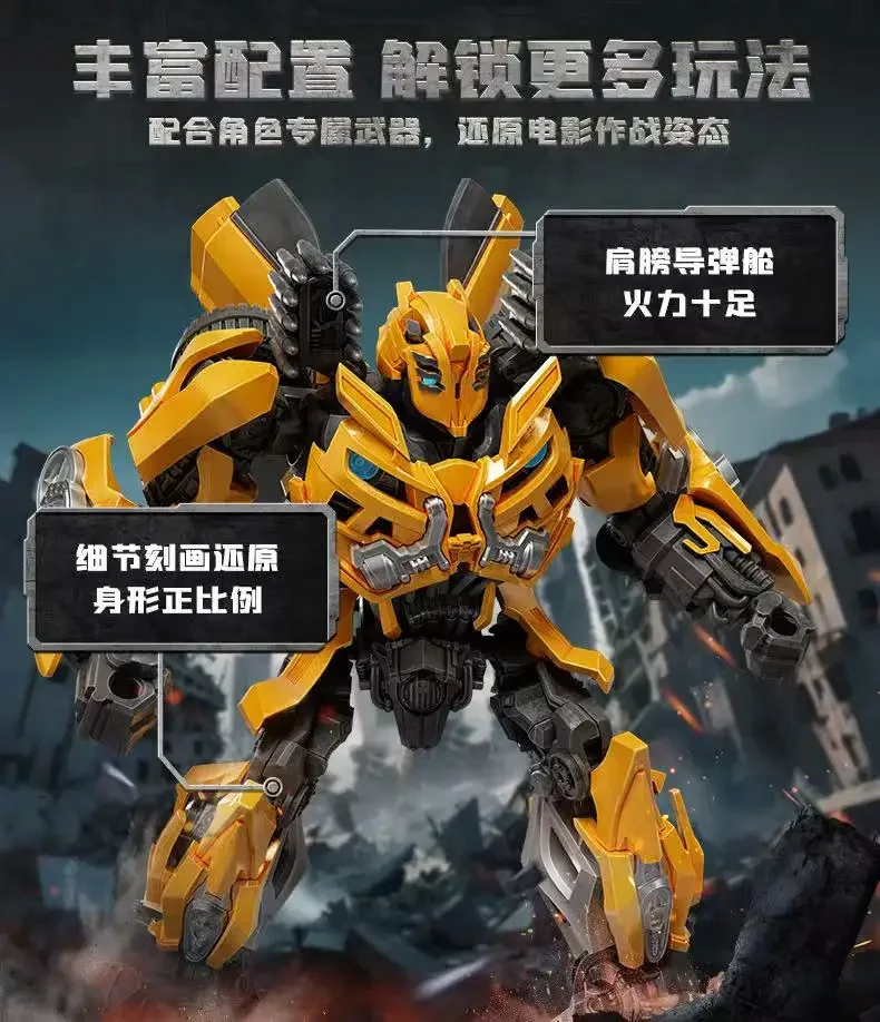 BLOKEES Transformers Shockwave Soundwave Ironhide Optimus Prime Action Anime Figure Assembly Building blocks Model Toys Gifts