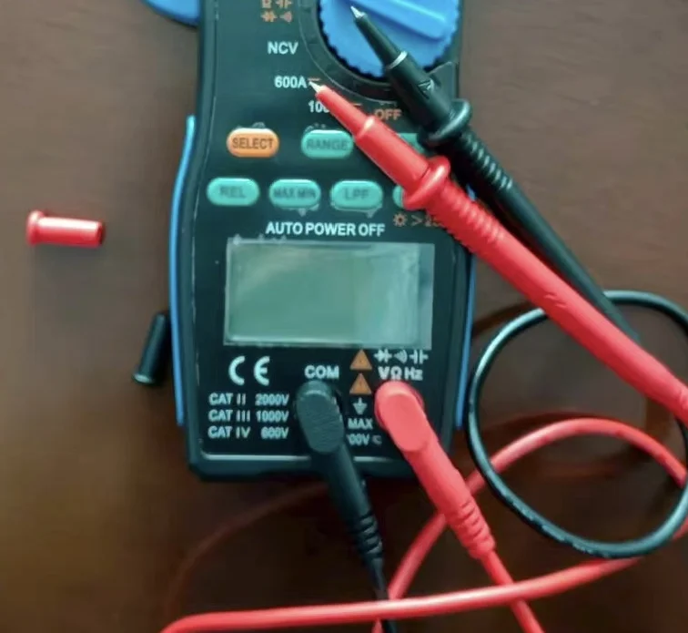 

580T PV Clamp Meter 6000 Counts True RMS 2000V 1000A, Auto Range AC/DC Current Voltage Tester with LPF Filter & Backlight
