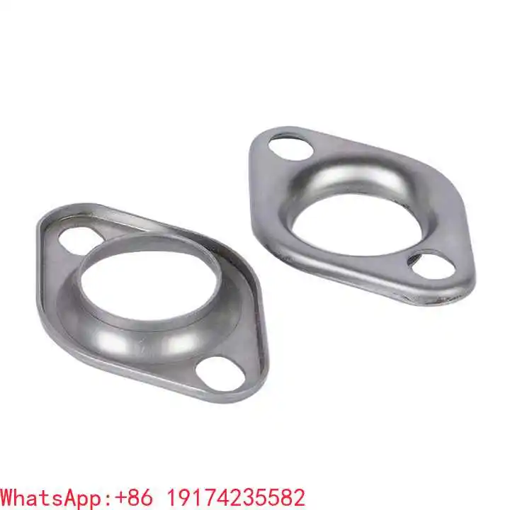 

Performance Universal Stainless Steel Flanges 2 Bolt Donut Flange for Pipe Size 51 mm & 63mm & 76mm Exhaust.Flange Accessories
