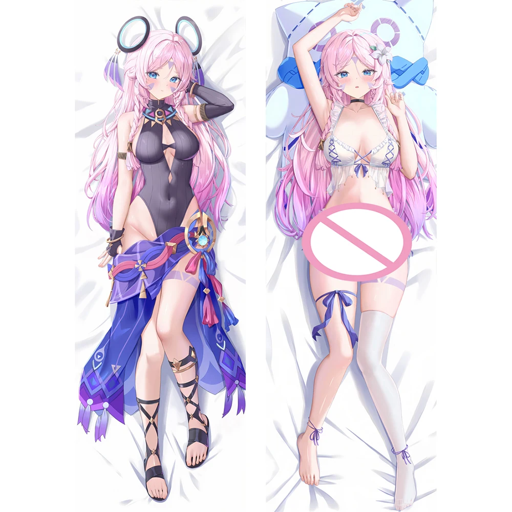 ปลอกหมอนข้างลายการ์ตูน Genshin Impact Citlali สำหรับคอสเพลย์ อนิเมะ พิมพ์ลายสองด้าน ปลอกหมอนอุปกรณ์เสริมสำหรับโอตาคุ