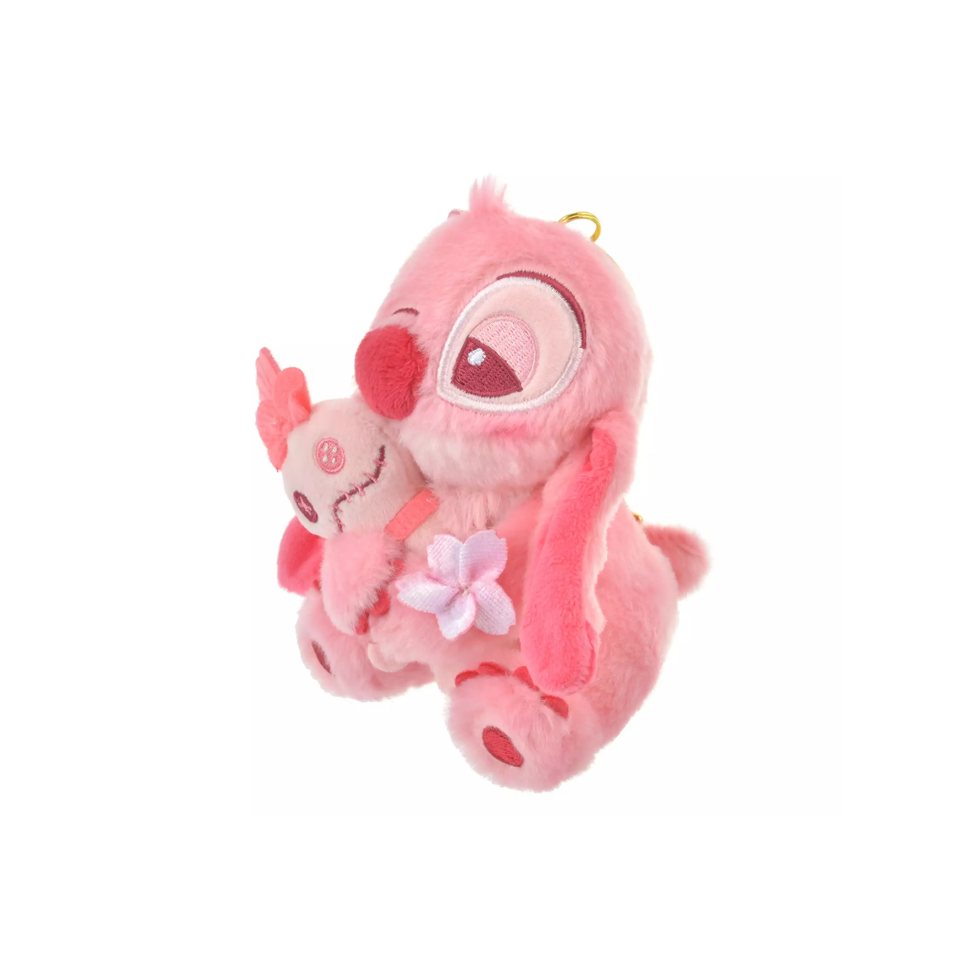 Disney Stitch, Sakura Edition Keychain Dolls Plush Charm 12cm Tall 4550586736276