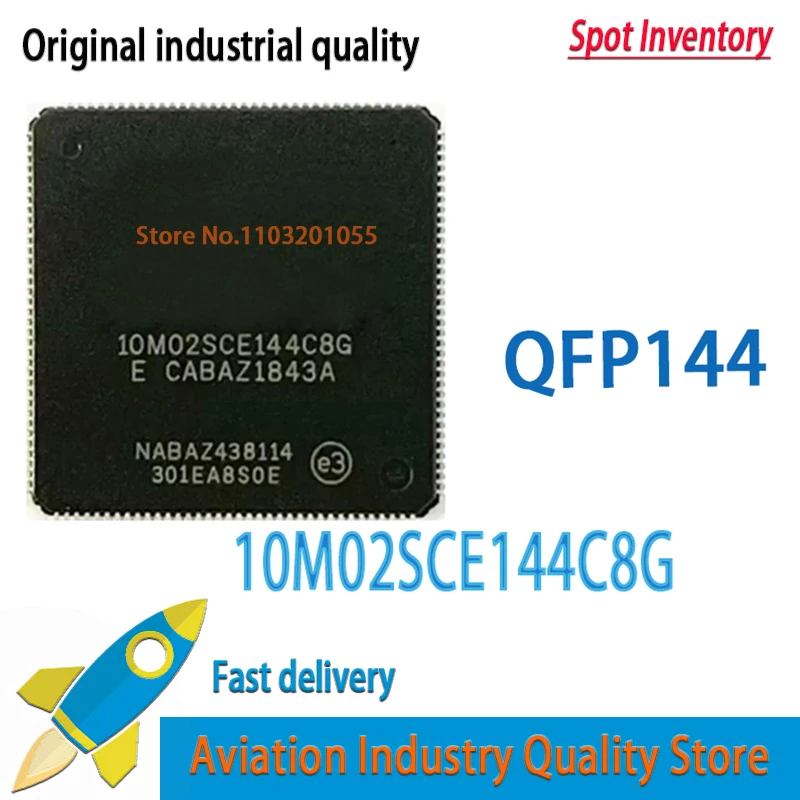 10M02SCE144C8G EQFP-144  10M02SCE144 10PCS/LOTE  10M02SCE144C8