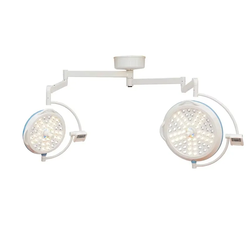 

Electric LED Surgical Operating Room Lamp Double Dome Adjustable Bracket High CRI 96 Professional Medical Device 105W High
