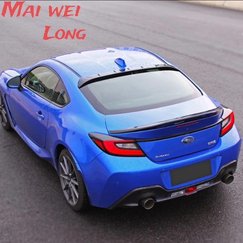 High Quality ABS Spoiler For TOYOTA ZA86 GR86 Subaru BRZ 2022 Body Kit Glossy Black Or Carbon Fiber Rear Wing