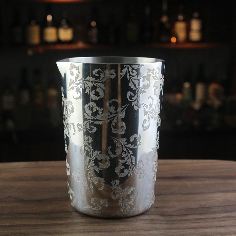 500ml Stainless Steel Stirring Tin Mixing Glass Preferred by Pros and Amateurs Alike, Make Your Own Specialty Cocktails Barware