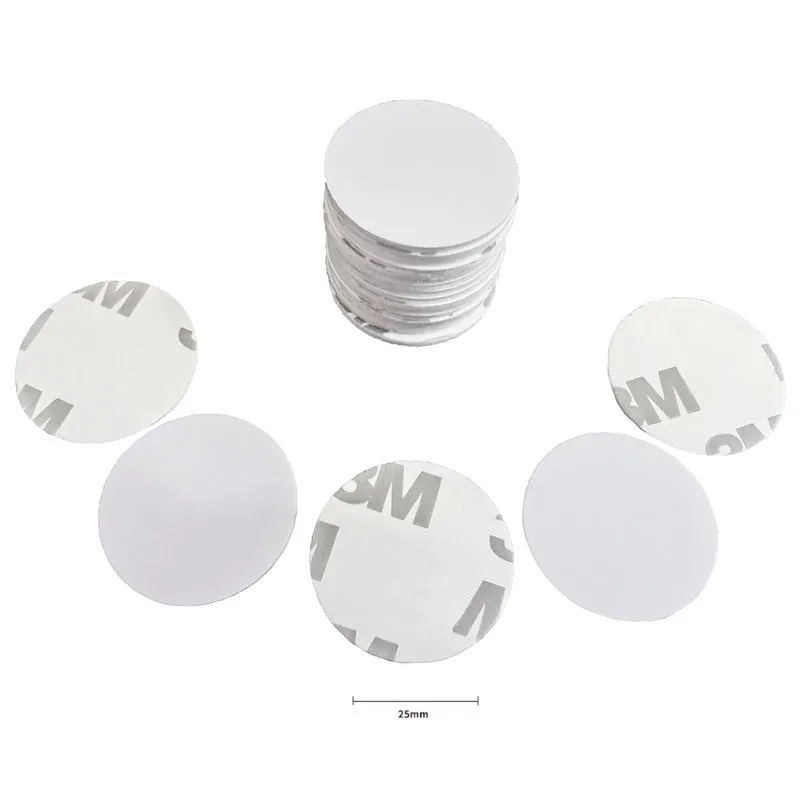 Rfid Smart Chip T5577 Writable Coin Card Sticker ID 125khz 5200 Proximity Copy Access 25mm Replicable Label Token Rewritable Key