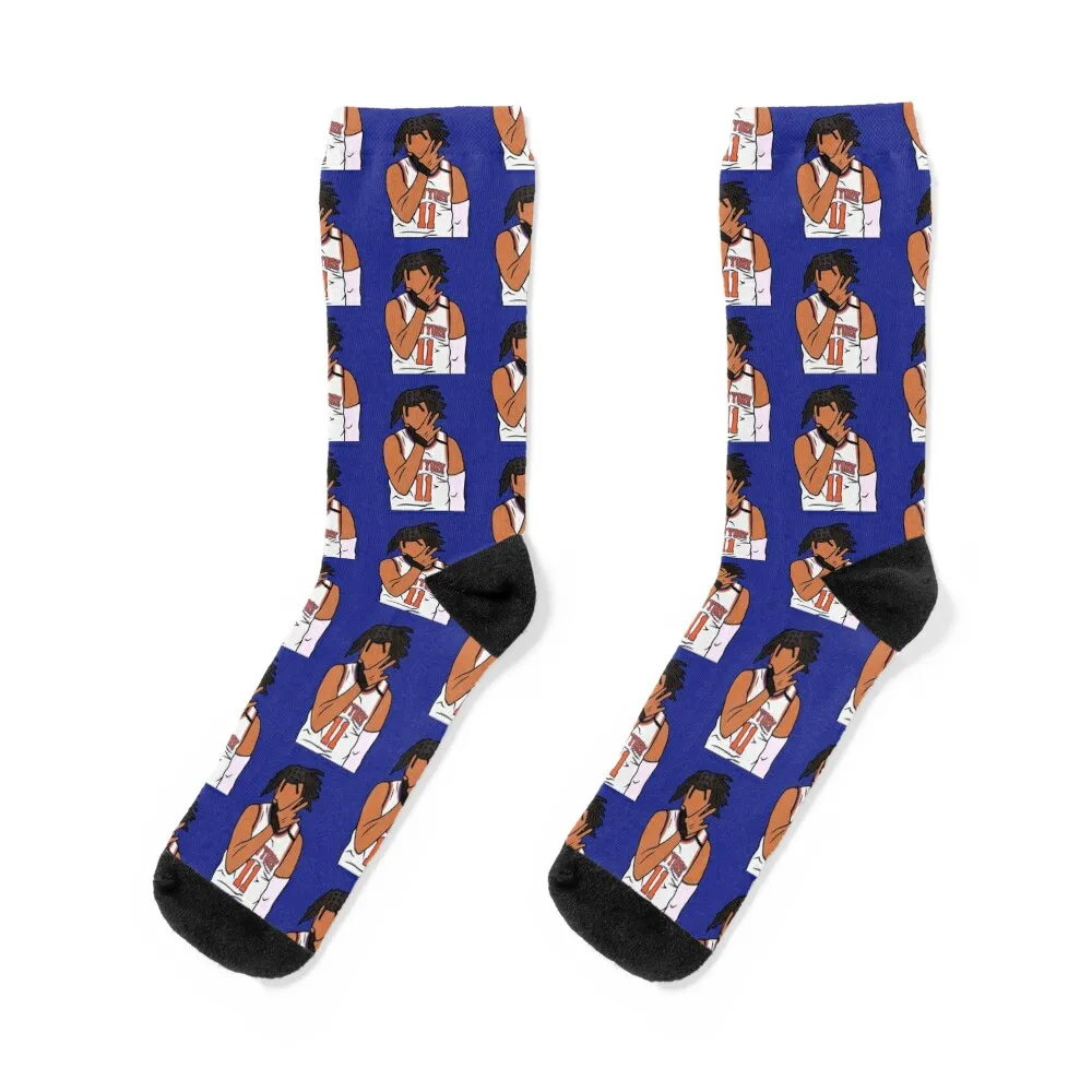 Jalen Brunson 3 Point Celebration Socks christmas gifts christmas gift basketball custom sports Boy Socks Women's