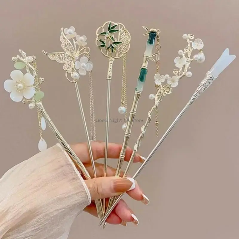 

Traditional Hair Metal Hairpin For Women Easy To Use Hair Accessory