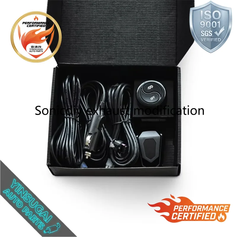 Universal Smart Electronic Exhaust Valve Controller for All Catback Exhaust Systems Muffler Control System Performance Upgrade