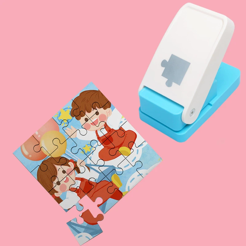 Puzzle Embossing Machine New Creative DIY Jigsaw Puzzle Making Machine Photo Cutting Children's Toys DIY Handmade Toy