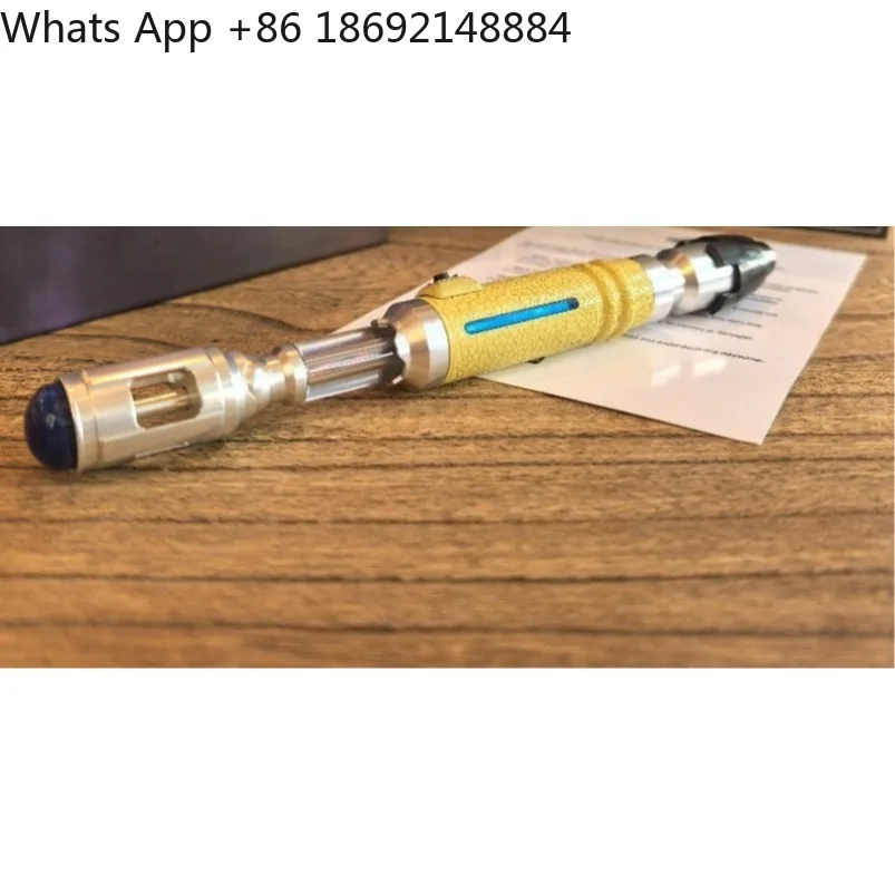 9th Generation Metal Version Sonic Screwdriver, Manual Telescopic Spot Fast Delivery