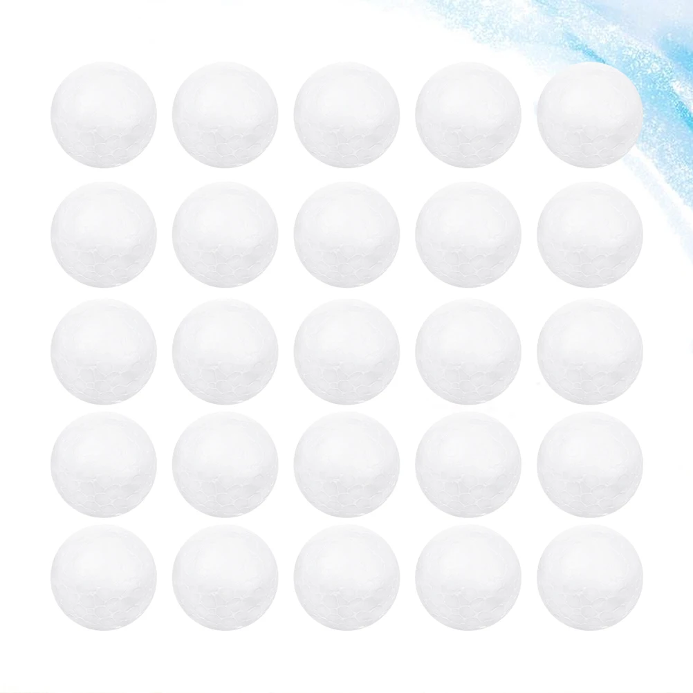 

180 Pcs Foam Ball Round Balls DIY Ornament Decorating Polystyrene White for Crafts Modeling Christmas