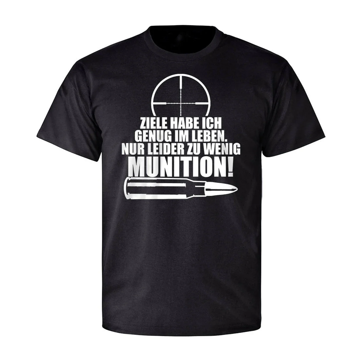 

Цели в жизни. Футболка снайперской Bundeswehr немецкой армии с забавным юмором. Летняя хлопковая мужская футболка с коротким рукавом и круглым вырезом, новинка S-3XL