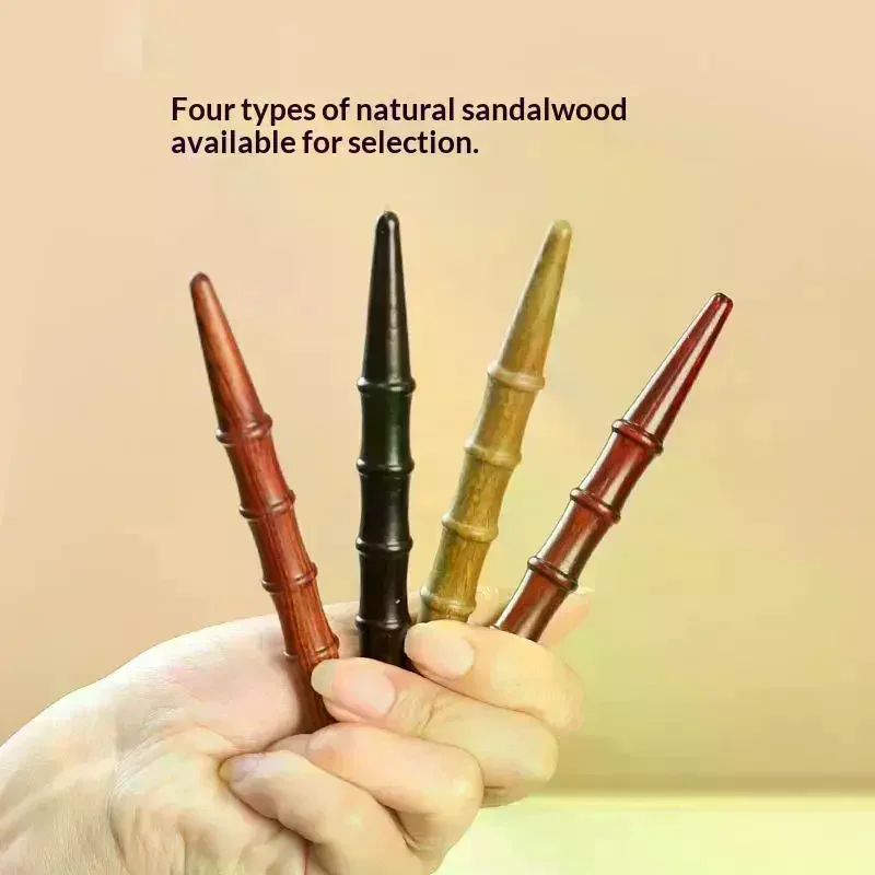 /ACR/Natural Sandalwood Massager Acupoint Reflexology Wood Stick For Full Body Relaxing Deep Tissue Foot Tool Massage Tools