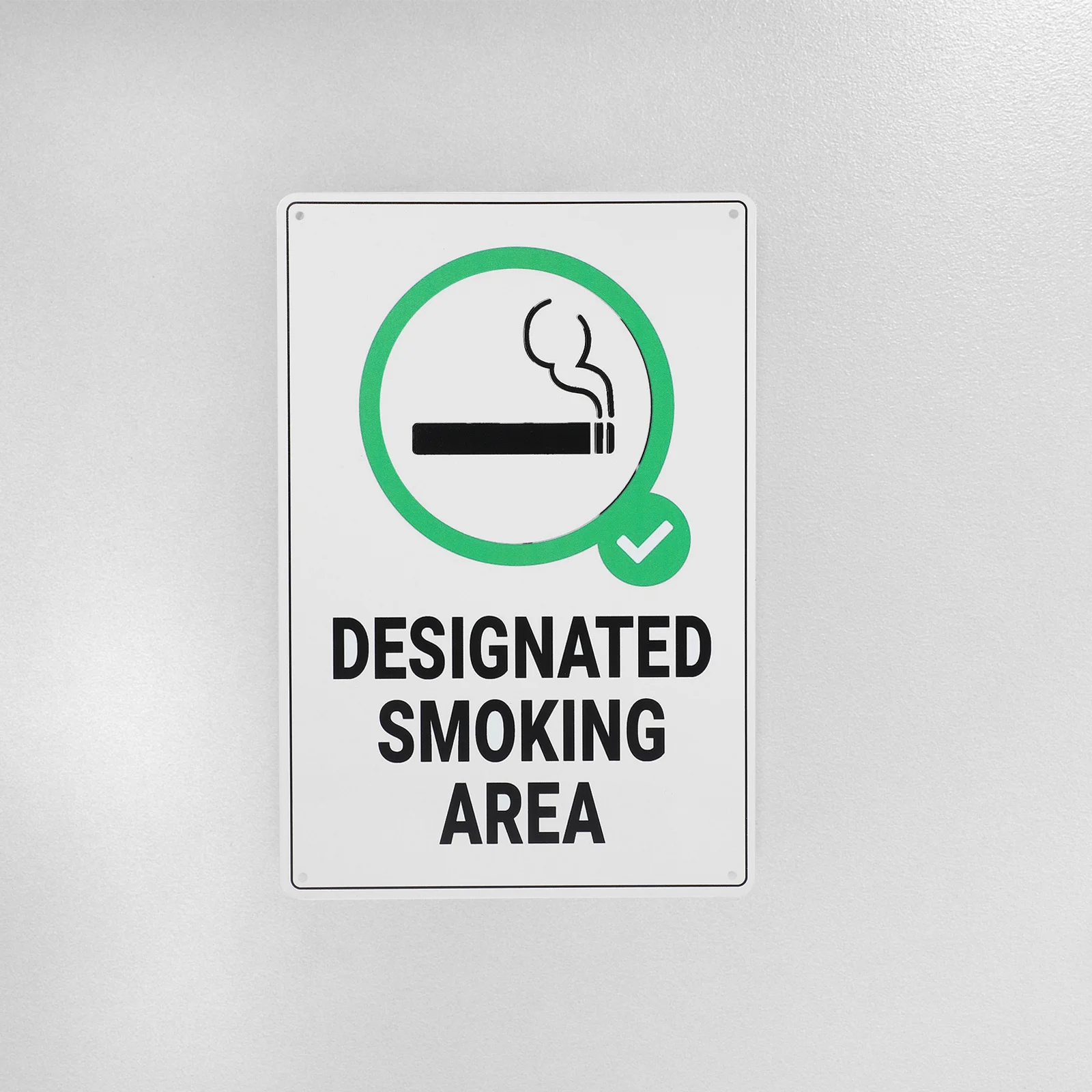 Знак зоны курения, железный прочный настенный знак для домашнего офиса, гостиной, общественных мест, для использования в помещении и на открытом воздухе, маркер зоны дыма, дорожное движение