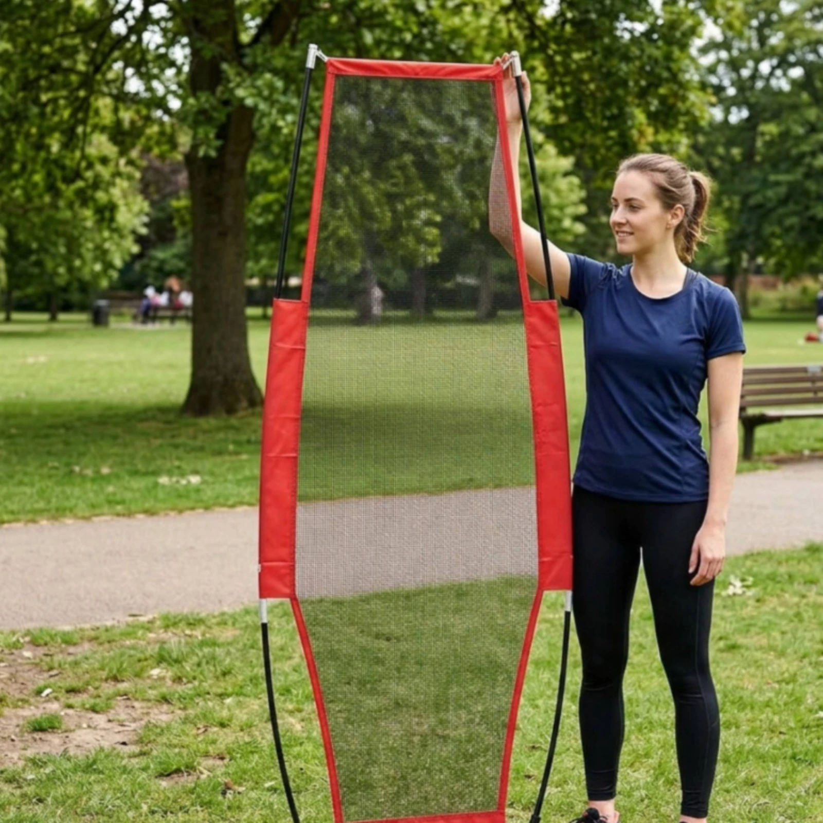 

Mesh Training Target Sturdy Sports Net Goal Heavy-Duty for Athletes, Backyard, Outdoor Practice