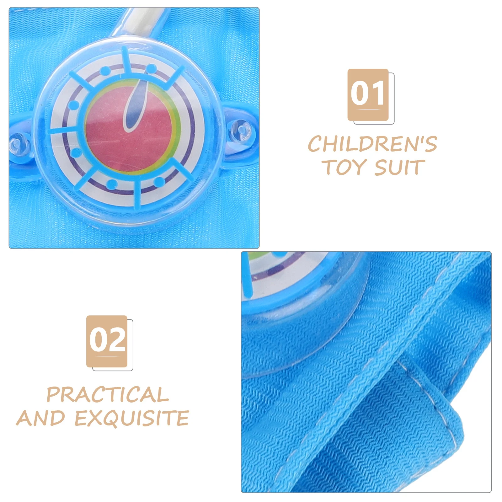 Kit médico para crianças, conjunto educacional de fingir, conjunto de jogo de médico interno para crianças de 3 a 5 anos, jogo de dramatização para desenvolver empatia