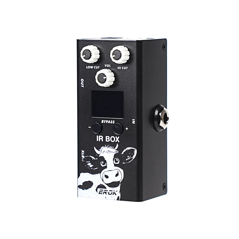 EROK IR Box Effect Simulates Pedals IR Cab Speakers Sound Simulate Supported Customize IR Files Electric Music Pedals