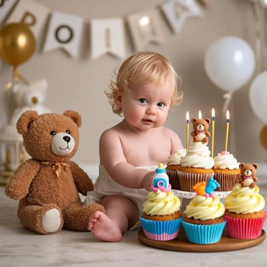 2 حزمة الطفل Sr قوالب الشوكولاته أقدام الطفل قالب زجاجة الطفل مصاصة الطفل نيسيي عربة أطفال الدب قوالب سيليكون قالب الشوكولاته