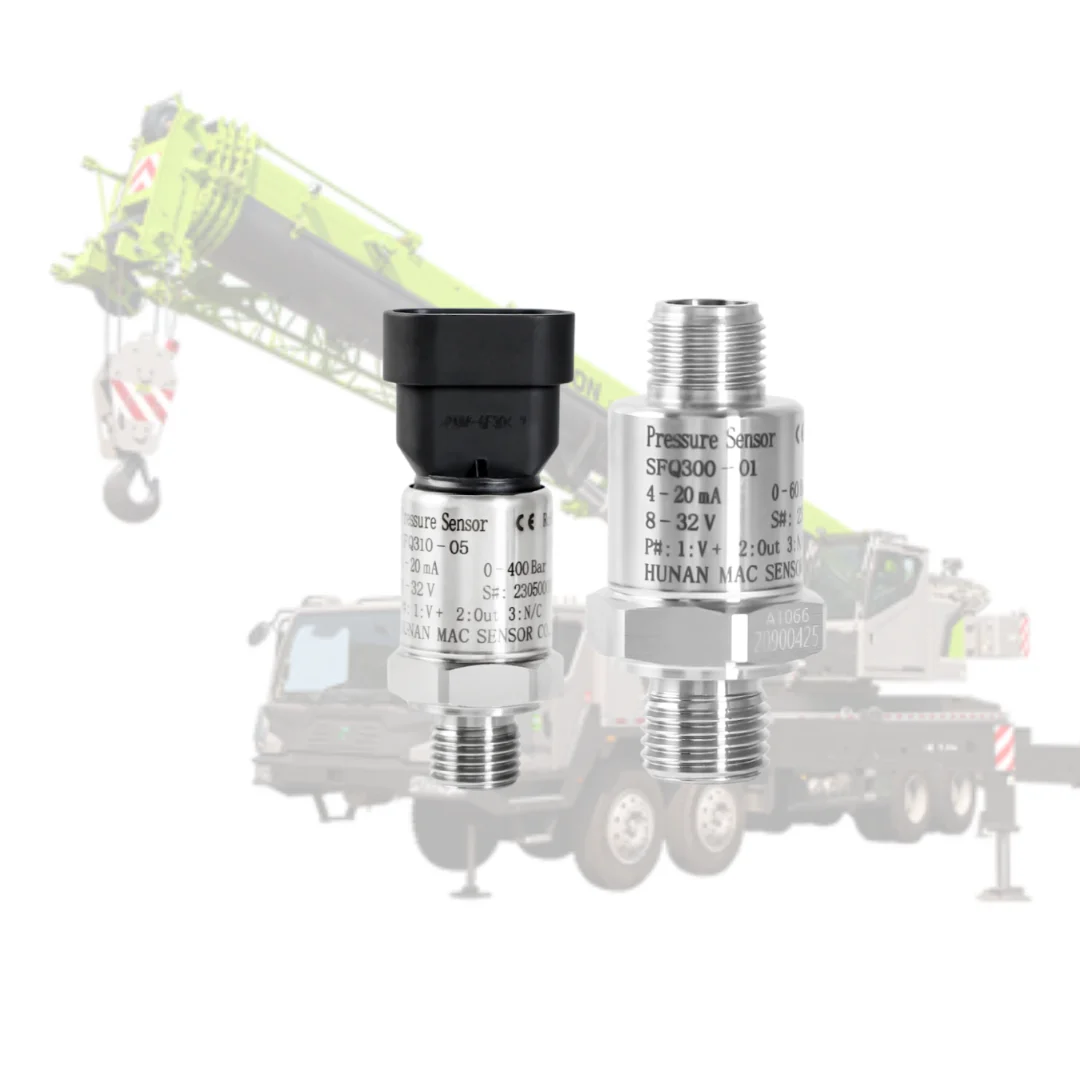 CANbus 0.5-4.5V 4-20mA Stainless Steel Housing MACSENSOR PF310 Automotive Engine Oil Thin-Film Technology Pressure Sensor for