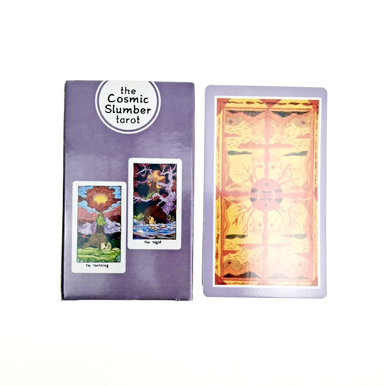 The Cosmic Slumber Tarot Deck Leisure Party Table Game High Quality Fortune-telling Prophecy Oracle Cards With PDF Guidebook