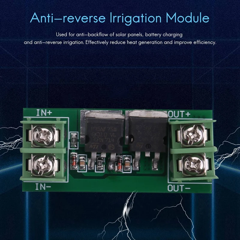 Diode solaire anti-reflux parfaite, courant constant, technologie d'alimentation, charge de batterie, technologie d'irrigation anti-barrage